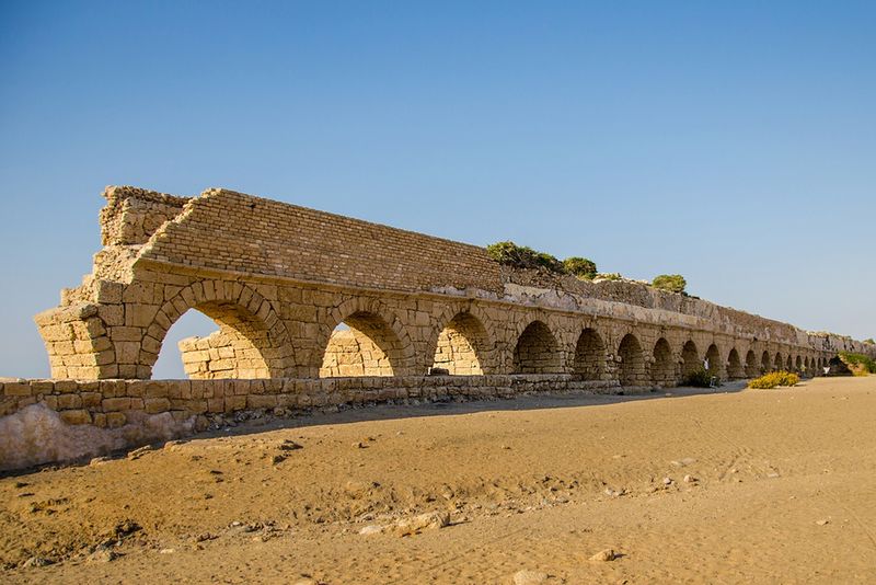 Ruiny w Cezarei
