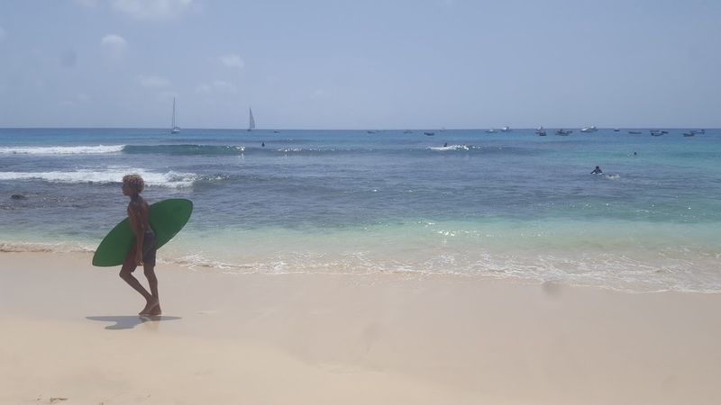 Plaża idealna dla surferów, Santa Maria