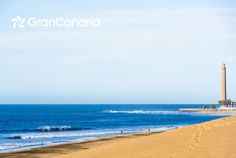 Maspalomas, wydmy i latarnia morska