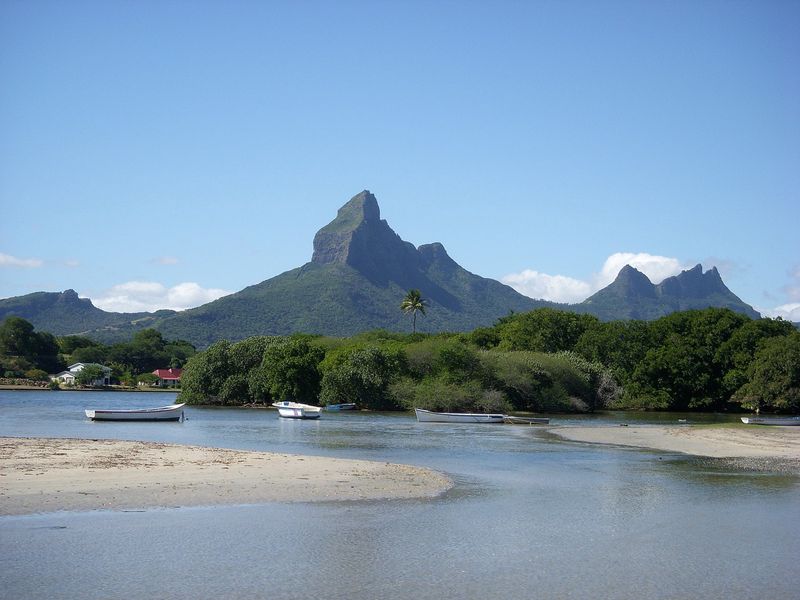 Plaża na Mauritiusie
