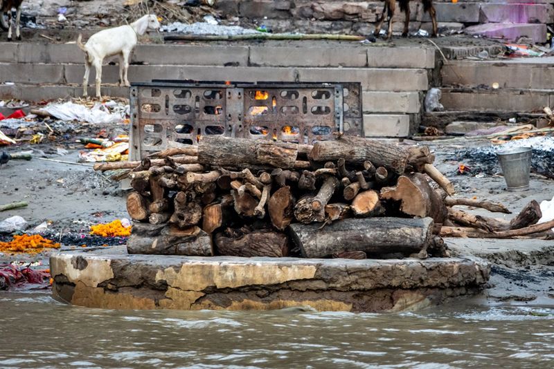 Zanieczyszczony Ganges