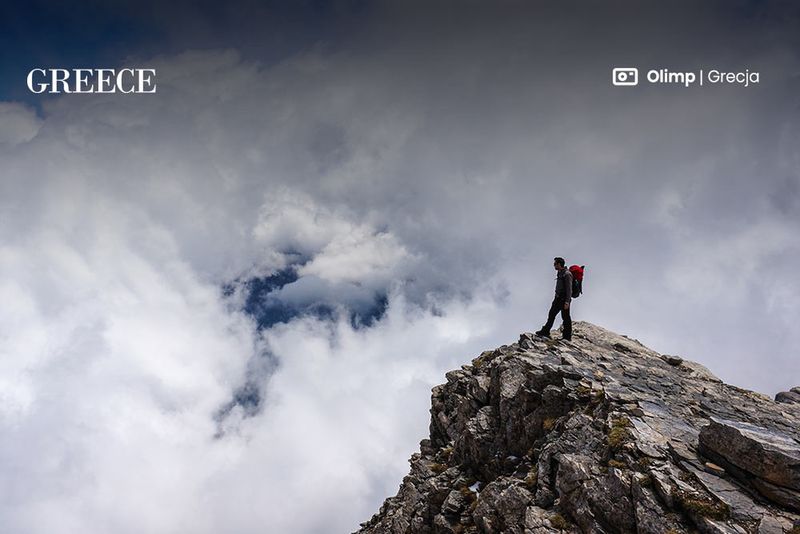 Olimp - widok ze szczytu