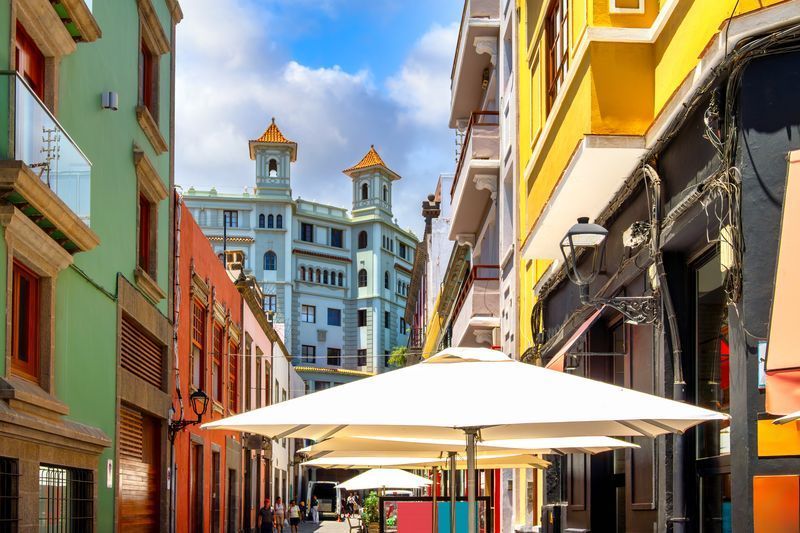 Uliczka w Las Palmas de Gran Canaria