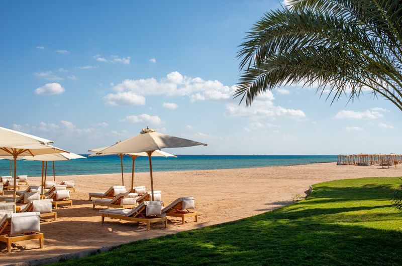 Plażowanie w Egipcie