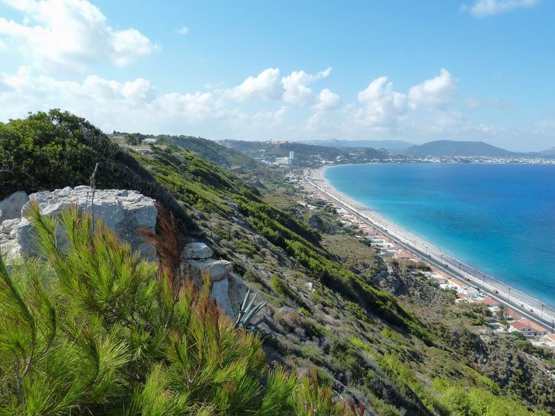 Plaża w kurorcie Ixia