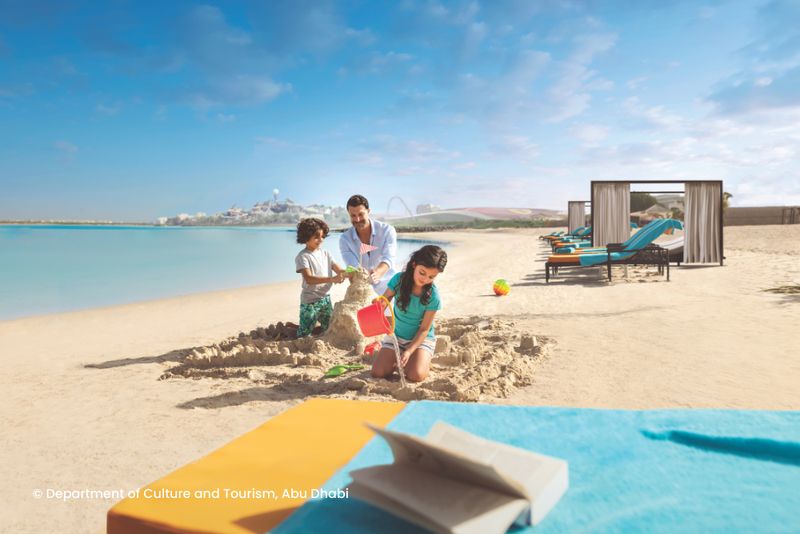 Plaże na wyspie Yas