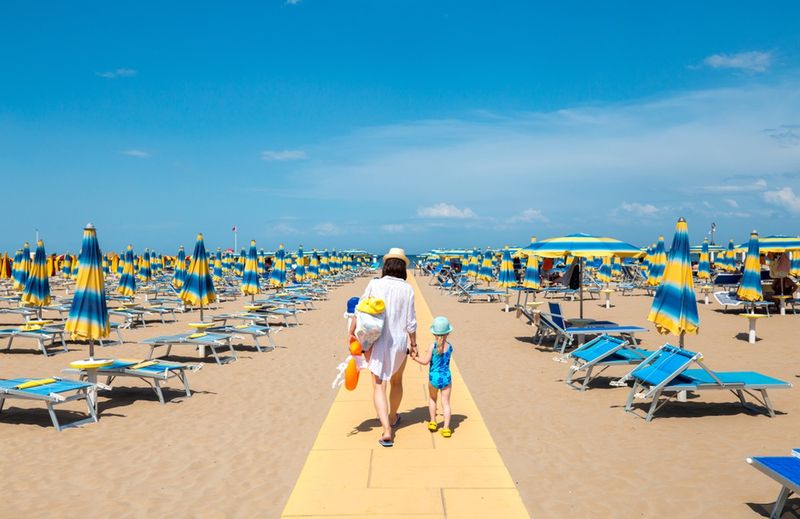 Plaża w Rimini