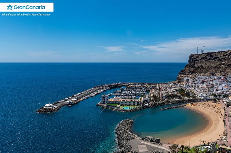 Widok na Puerto de Mogan
