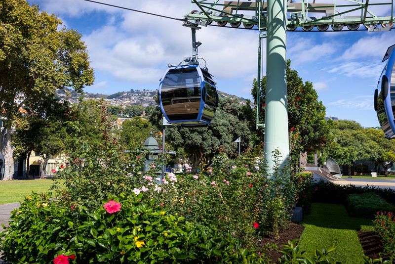 Kolejka linowa w stolicy Madery