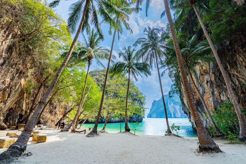 Malownicza plaża na Krabi