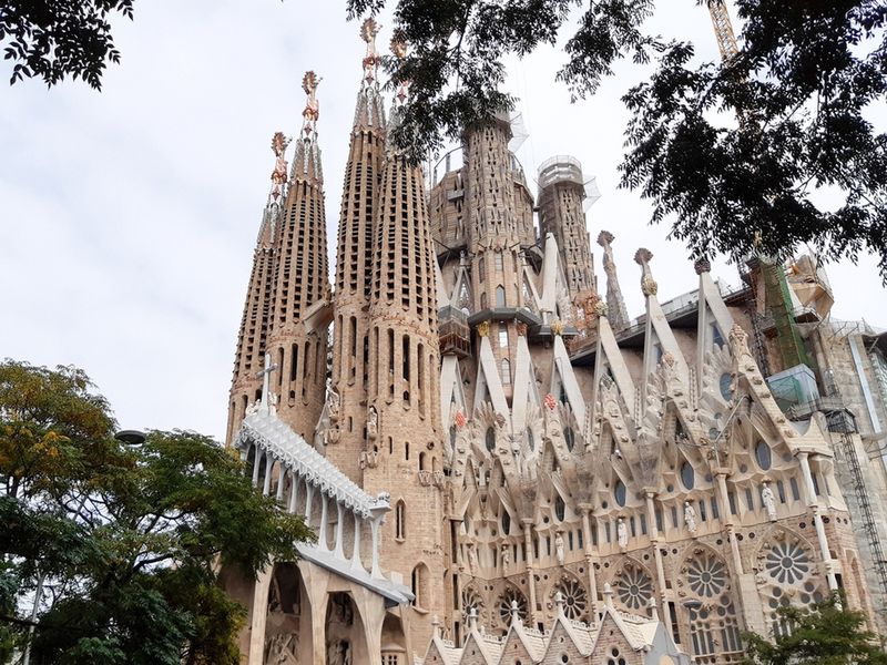 Sagrada Familia w Barcelonie
