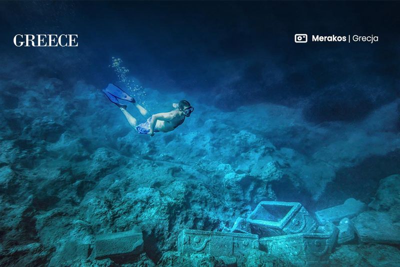 Podwodny grecki świat
