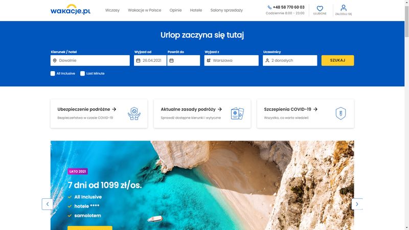 Strona główna www.wakacje.pl