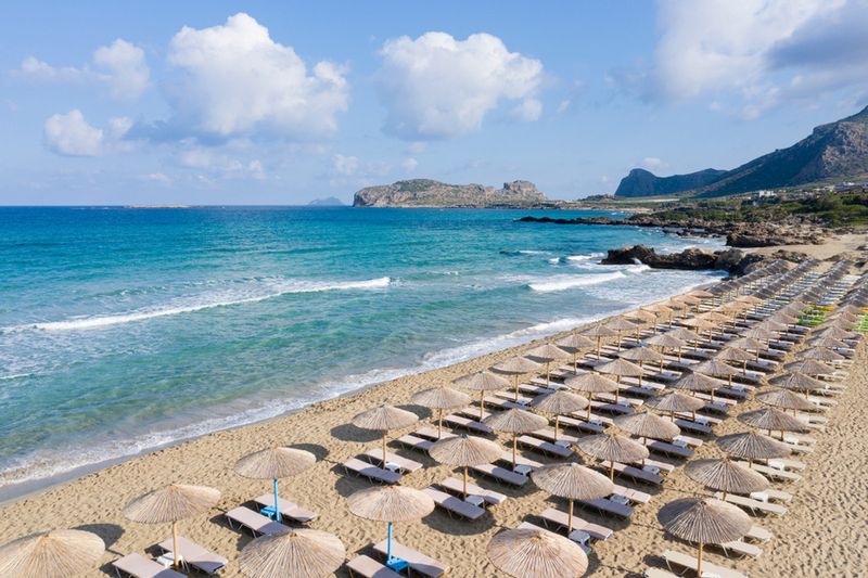 Plaża Falassarna, Kreta, Grecja