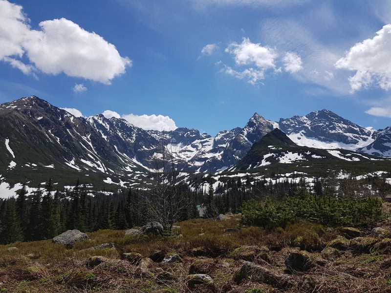 Widok na Orlą Perć