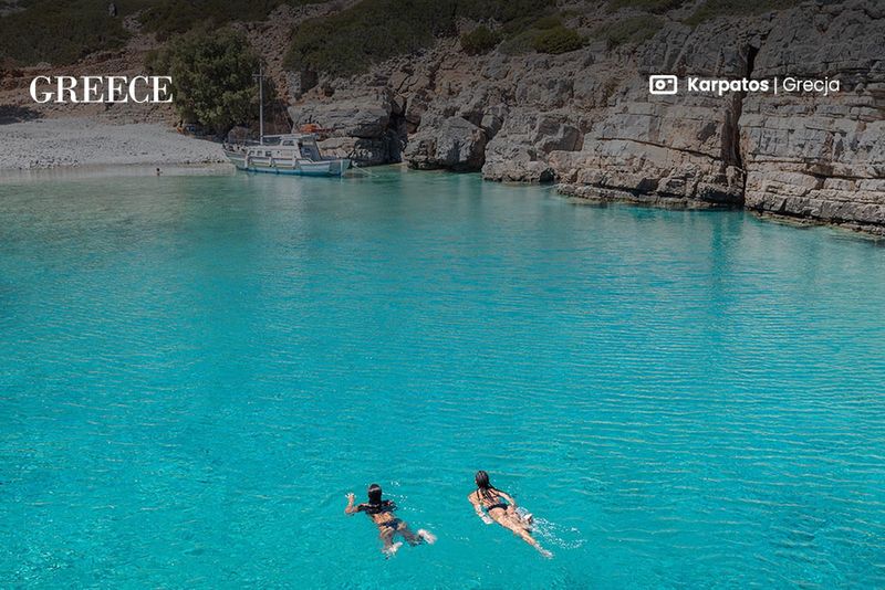 Krystaliczna woda w Karpatos 