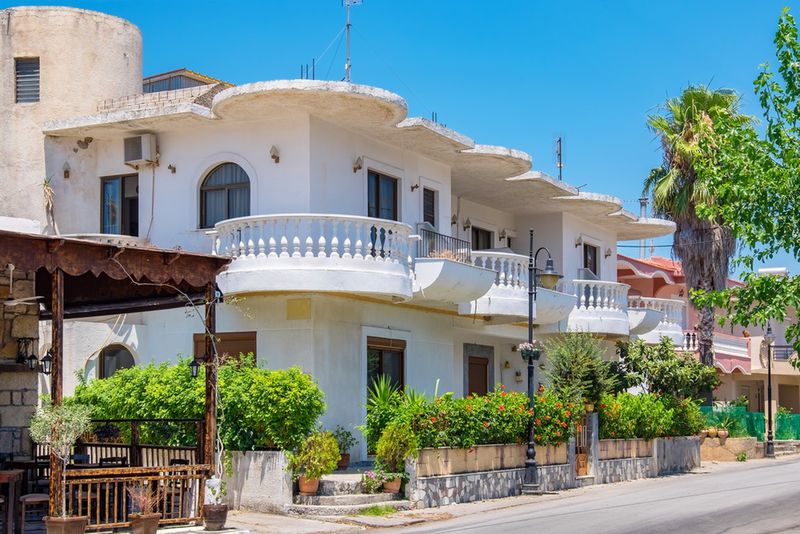 Ulice w Lardos, wyspa Rodos