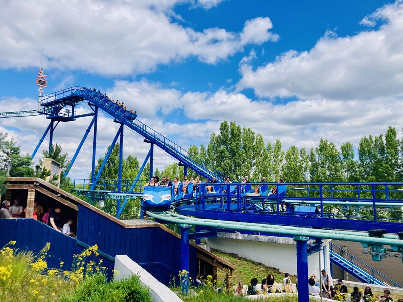 Rollercoaster w Parc Asterix