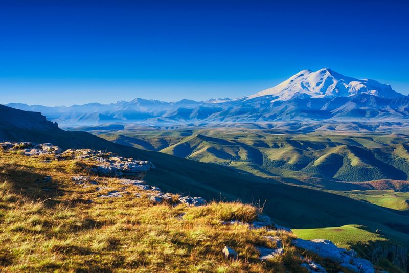 Widok na Elbrus