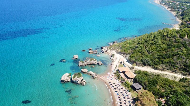 Plaża Porto Azzuro na Vassilikos