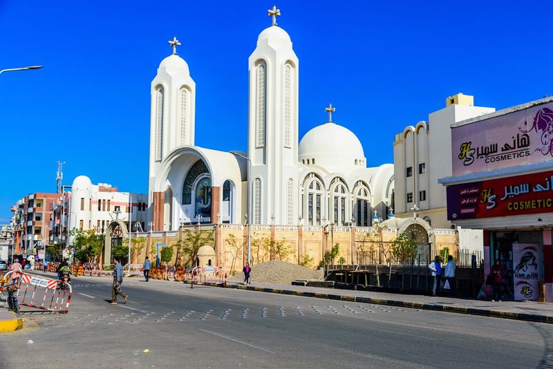 Kościół koptyjski, Hurghada, Egipt