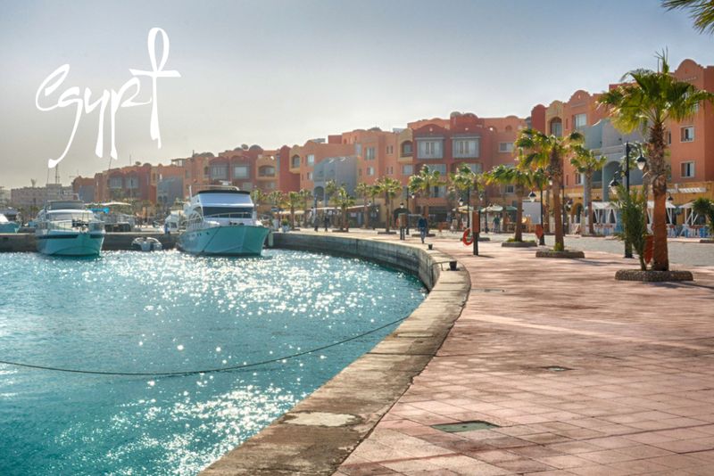 Turystyczne dzielnice Hurghady