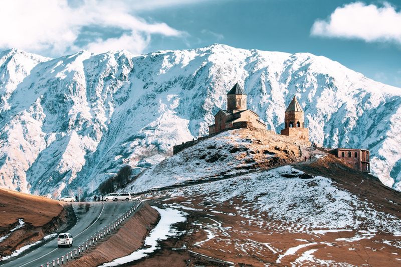 Kaukaz zimą