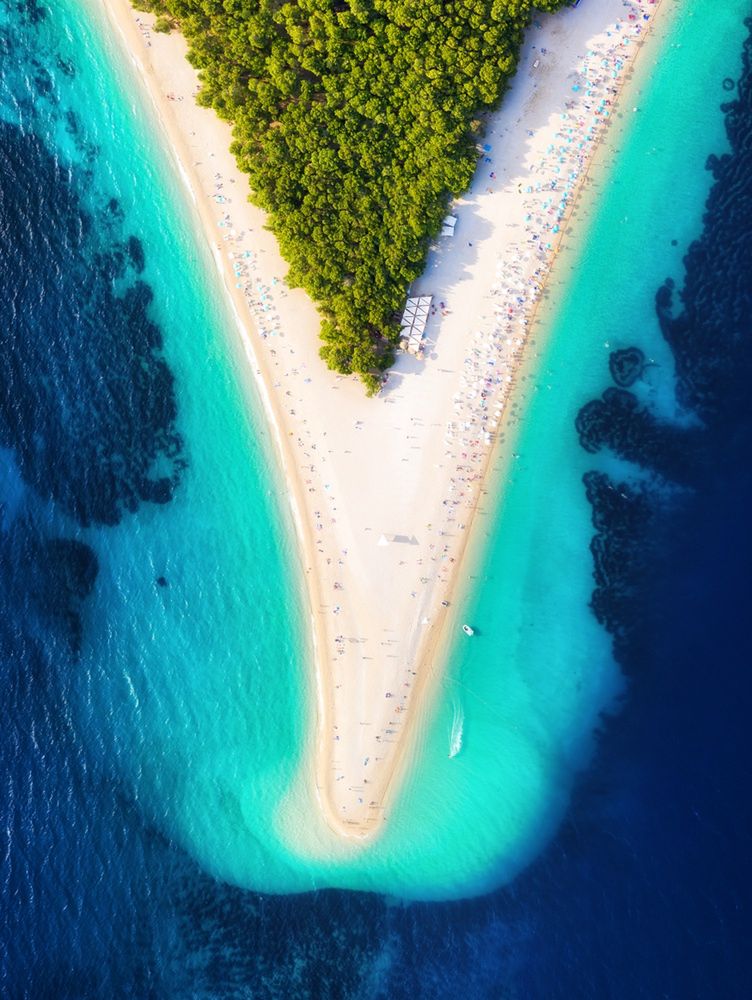 Zlatni Rat w Chorwacji