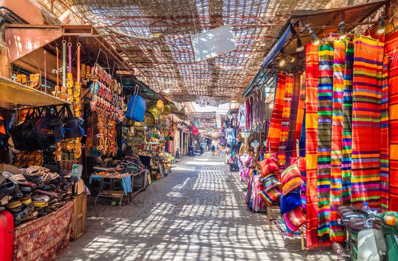 Souk w Marrakeszu
