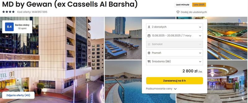 Oferta do Dubaju