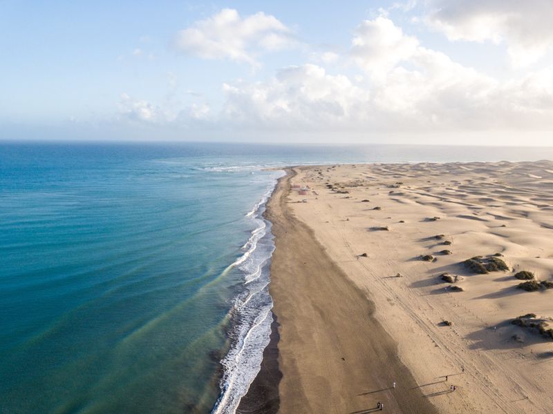 Plaża w Maspalomas