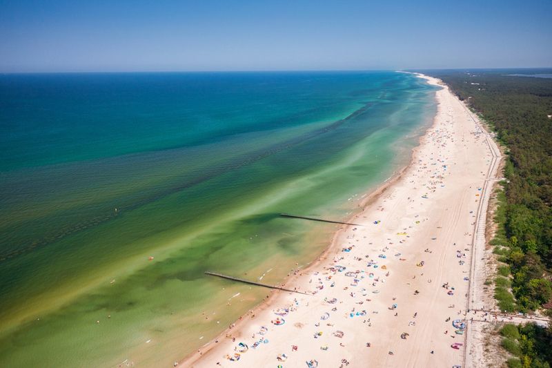 Plaża w Łebie