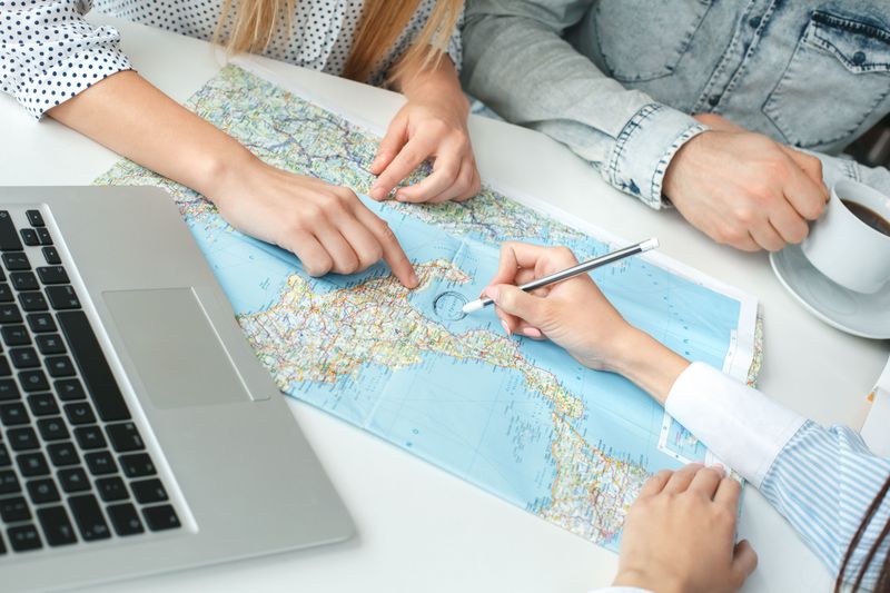 Wybór miejsca na wakacyjnej mapie