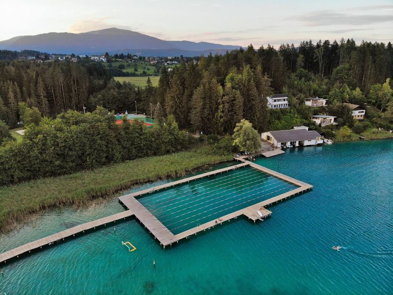 Faaker See w południowej Austrii