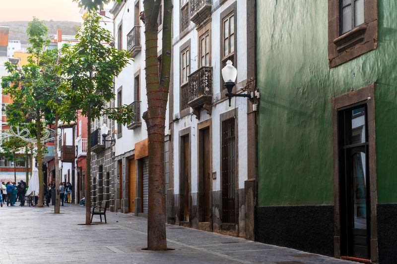Ulica handlowa w Las Palmas de Gran Canaria