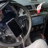 Przywiązał telefon i tablet do kierownicy. Policjant nie mógł wyjść ze zdziwienia