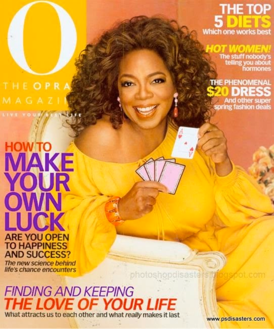 The Oprah Magazine Źródło: psdisasters.com