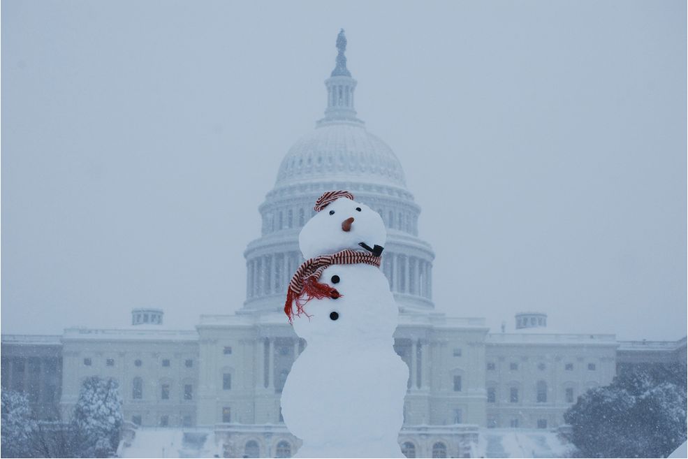 Frosty goes to Washington