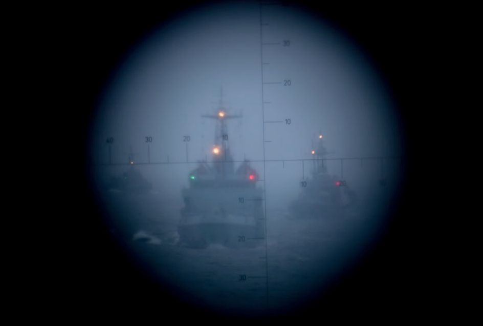 11 IX Wielki Konkurs Fotograficzny National Geographic. Fotoreportaż: 2. wyróżnienie - "Gry wojenne - Bałtyk" © Mikołaj Nowacki