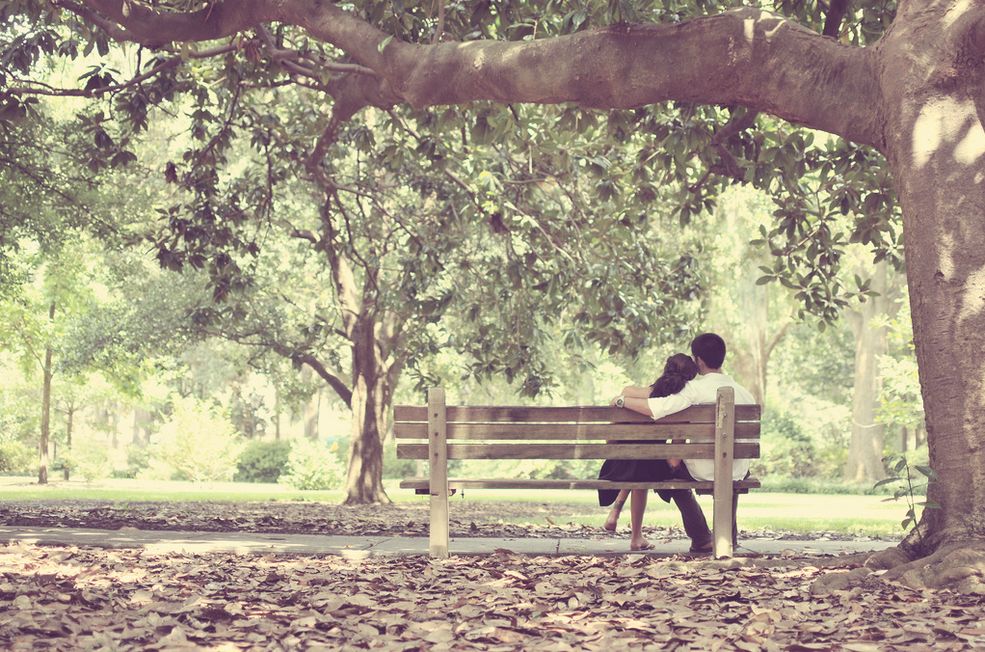 Forsyth Park couple