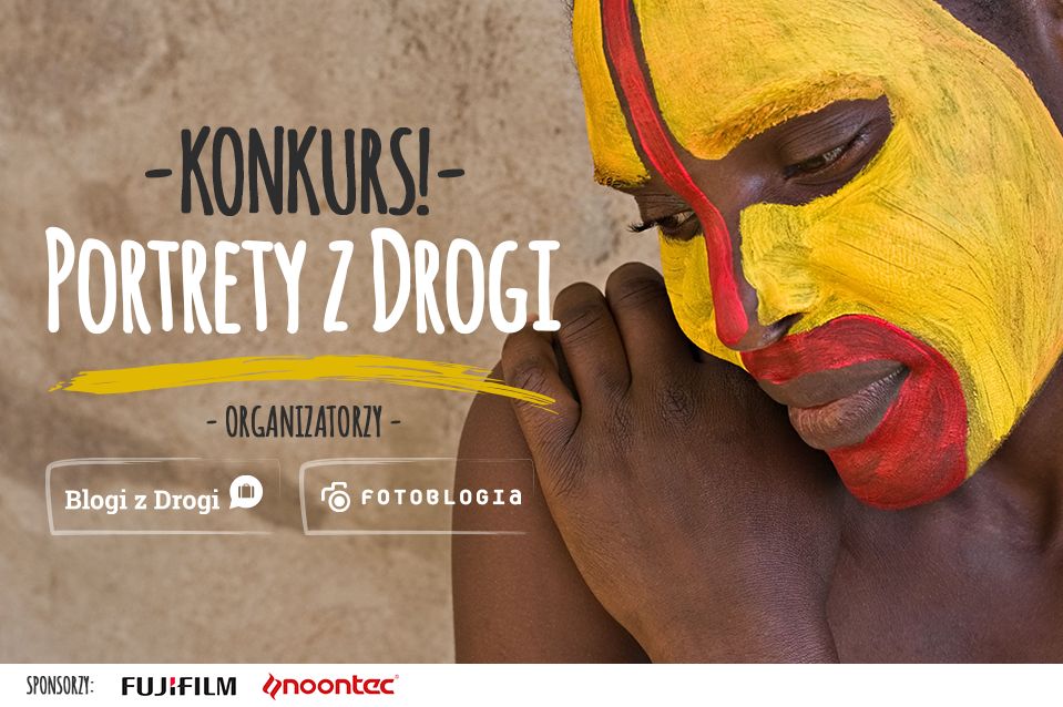 Konkurs „Portrety z drogi” jest skierowany do podróżników, fotografów, którzy prowadzą autorskie blogi i tam publikują swoje prace. To właśnie z tych blogów mają pochodzić fotografie zgłaszane do naszego konkursu. Do wygrania czekają atrakcyjne nagrody: aparaty Fujifilm QX1, FinePix SP70 i Instax 120 oraz 8 Power Banków Noontec.
Organizatorami konkursu są fotoblogia.pl oraz blogizdrogi.pl – nowa platforma blogowa grupy Blomedia, który zrzesza ponad 60 blogów podróżniczych.
Więcej informacji o konkursie znajdziecie. TUTAJ