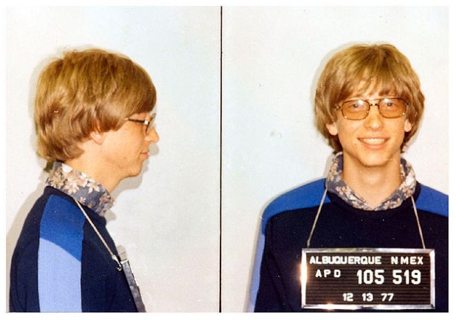 Bill Gates 1977 r.