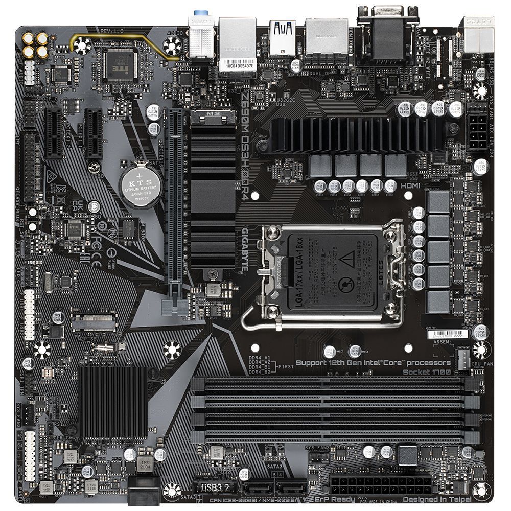 Gigabyte Z690M DS3G DDR4