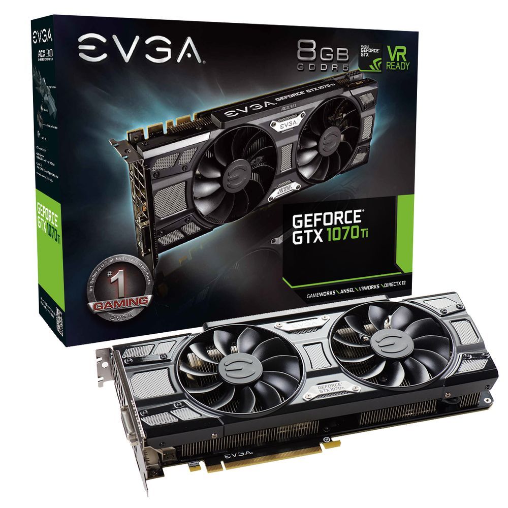 EVGA GeForce GTX 1070 Ti SC Black Edition