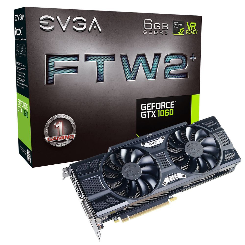 EVGA GeForce GTX 1060 FTW2+ 6GB iCX