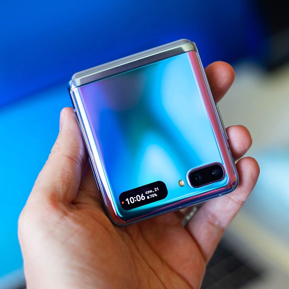 Galaxy Z Flip jak wygląda składany telefon