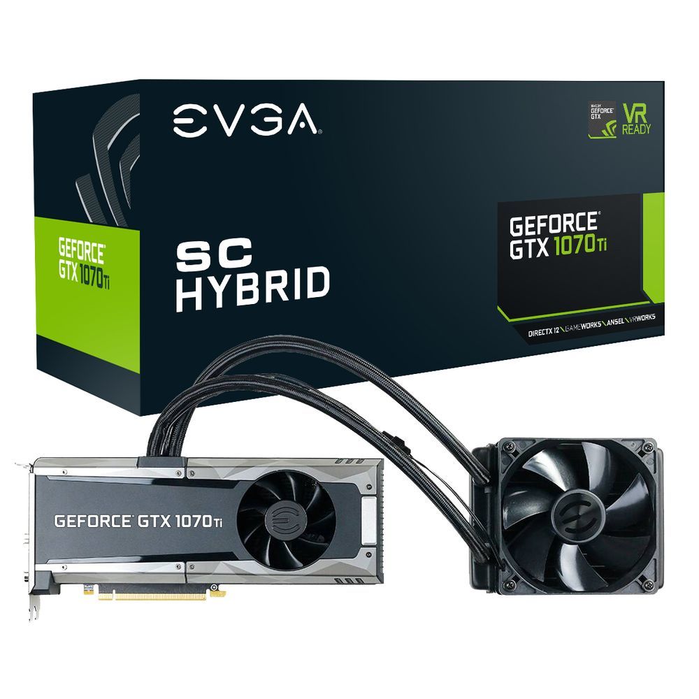EVGA GeForce GTX 1070 Ti SC HYBRID