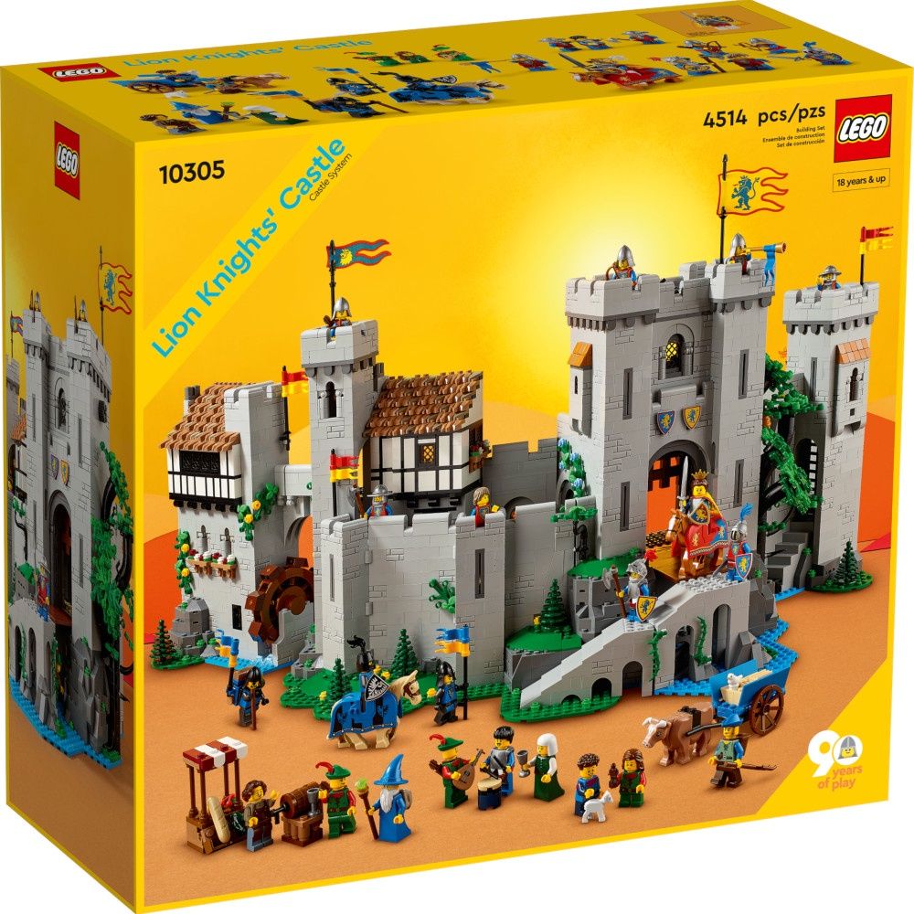 LEGO Icons 10305 Zamek rycerzy herbu Lew