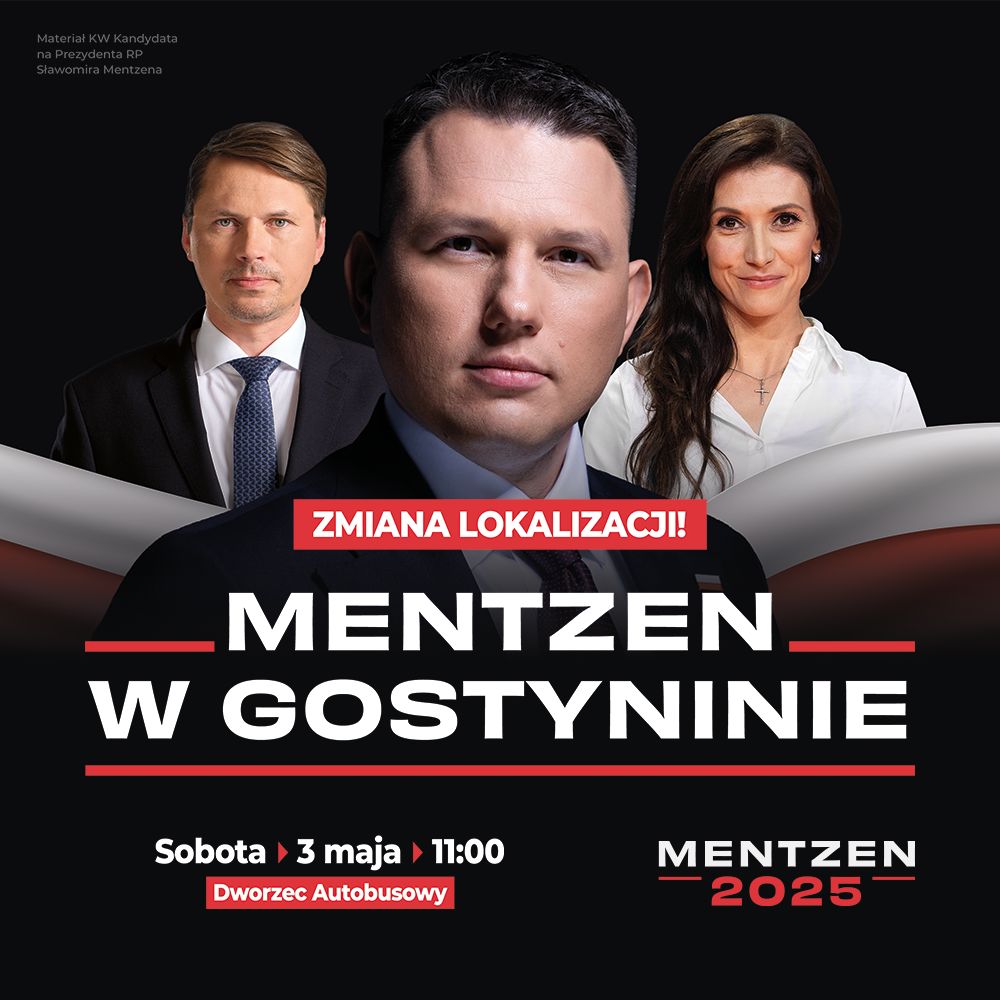 Sławomir Menztzen w Gostyninie i Sierpcu 