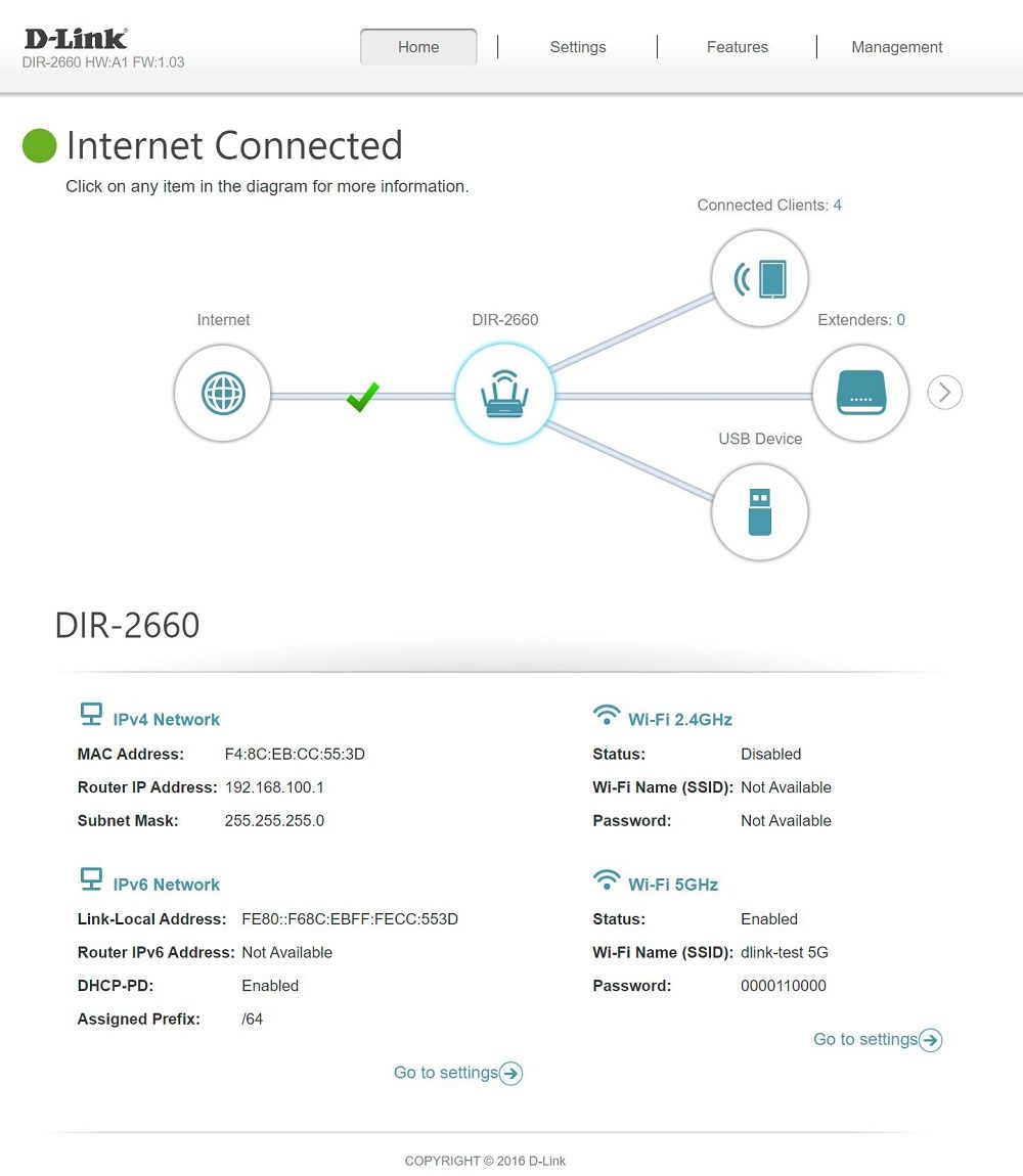 D-Link EXO DIR-2660 - Konfiguracja przez przeglądarkę